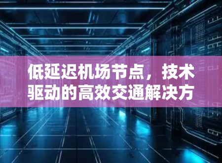 低延迟机场节点，技术驱动的高效交通解决方案
