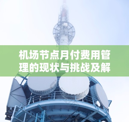 机场节点月付费用管理的现状与挑战及解决方案