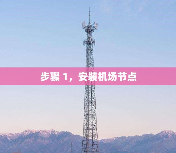 步骤 1，安装机场节点