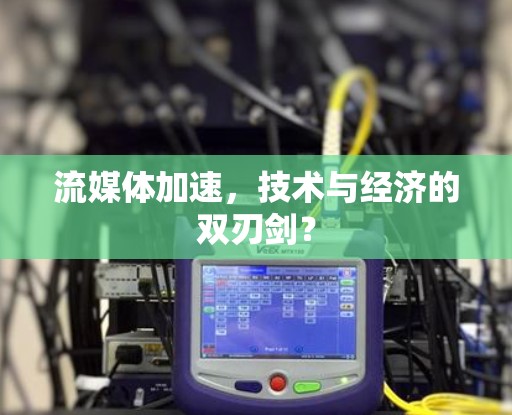 流媒体加速，技术与经济的双刃剑？