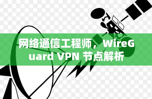 网络通信工程师，WireGuard VPN 节点解析