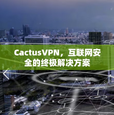 CactusVPN，互联网安全的终极解决方案