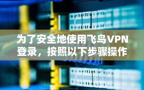 为了安全地使用飞鸟VPN登录，按照以下步骤操作