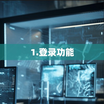 1.登录功能