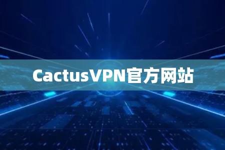 CactusVPN官方网站