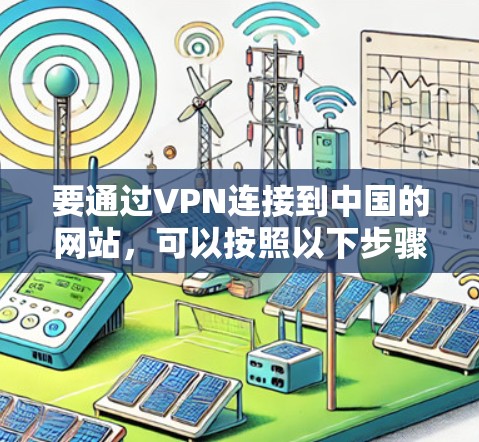 要通过VPN连接到中国的网站，可以按照以下步骤进行