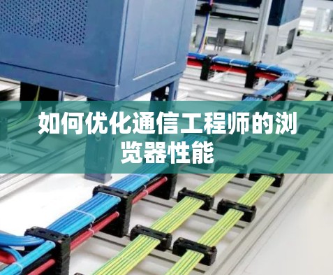 如何优化通信工程师的浏览器性能