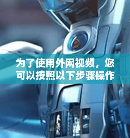 为了使用外网视频，您可以按照以下步骤操作
