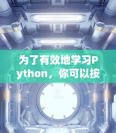 为了有效地学习Python，你可以按照以下步骤进行