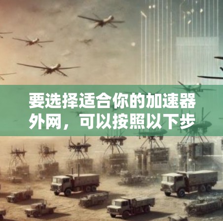 要选择适合你的加速器外网，可以按照以下步骤进行