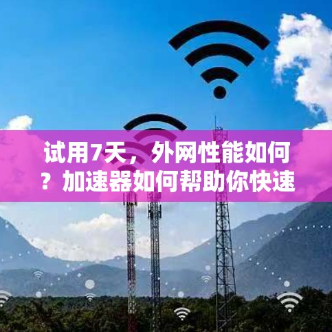 试用7天，外网性能如何？加速器如何帮助你快速适应