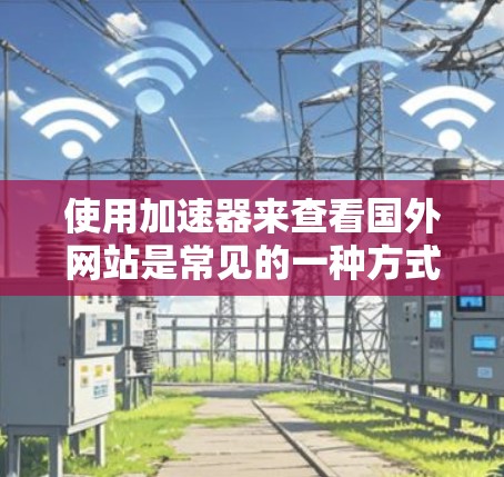使用加速器来查看国外网站是常见的一种方式，尤其是当网站速度较慢或者存在恶意代码时。但在这个过程中，需要注意以下几点