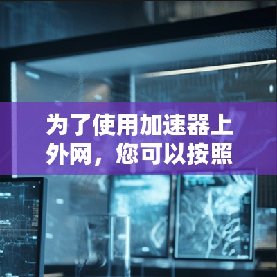 为了使用加速器上外网，您可以按照以下步骤操作