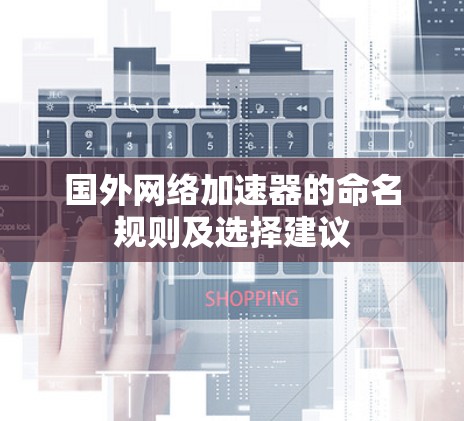 国外网络加速器的命名规则及选择建议
