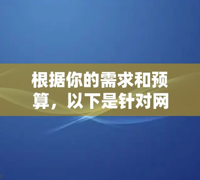 根据你的需求和预算，以下是针对网驰外网加速器的逐步评估和推荐