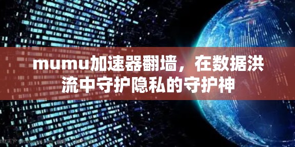 mumu加速器翻墙，在数据洪流中守护隐私的守护神
