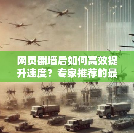 网页翻墙后如何高效提升速度？专家推荐的最佳解决方案