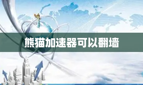 熊猫加速器可以翻墙