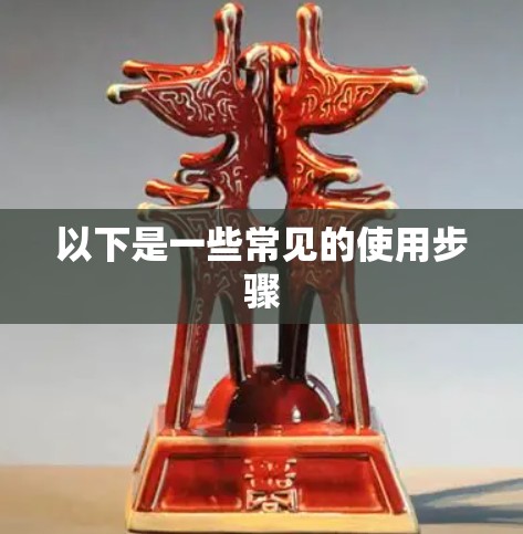 以下是一些常见的使用步骤