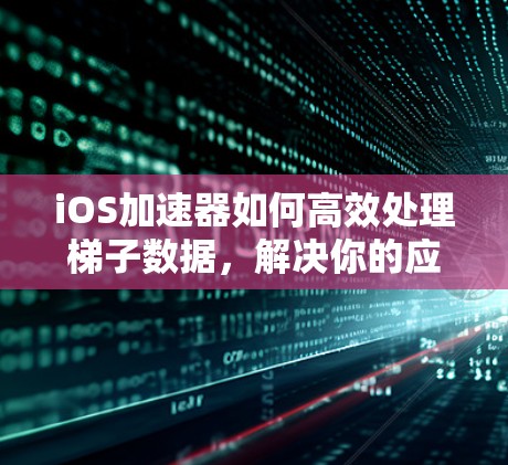 iOS加速器如何高效处理梯子数据，解决你的应用性能问题