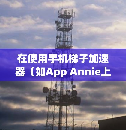 在使用手机梯子加速器（如App Annie上的加速器）时，可以按照以下步骤进行操作