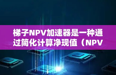 梯子NPV加速器是一种通过简化计算净现值（NPV）流程的方法，通常利用现值系数表或Excel的现值函数功能，使NPV计算更加高效和便捷。以下是关于梯子NPV加速器的详细分析