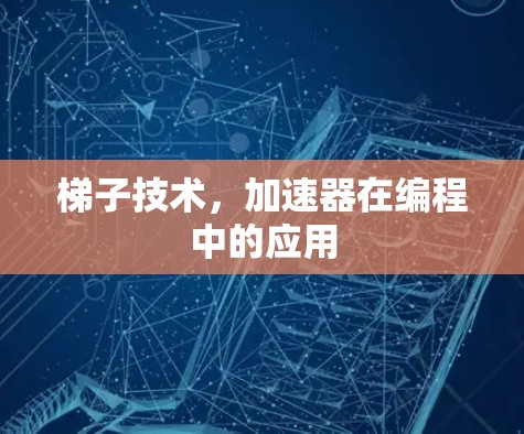 梯子技术，加速器在编程中的应用