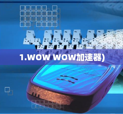1.WOW WOW加速器)