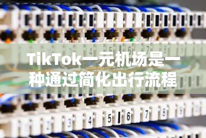 TikTok一元机场是一种通过简化出行流程而实现的旅行解决方案，通过设计独特的交通方式和用户友好的设备，使得无论从哪个方向进入机场，都只需一到两次步骤即可到达目的地。以下是对这一概念的详细分析