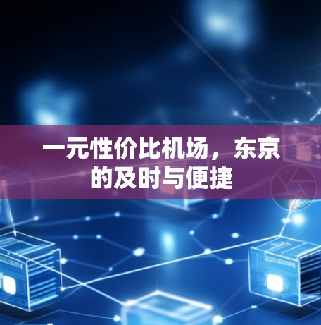 一元性价比机场，东京的及时与便捷