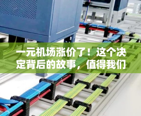 一元机场涨价了！这个决定背后的故事，值得我们好好思考一下