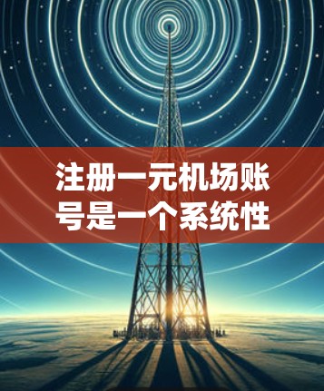 注册一元机场账号是一个系统性任务，需要遵循具体的流程和步骤。以下是一个清晰的指南，帮助您顺利进行