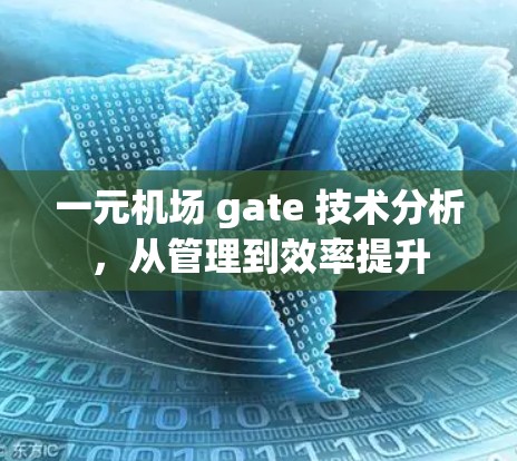 一元机场 gate 技术分析，从管理到效率提升