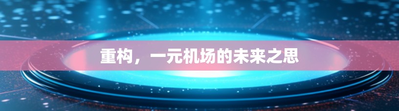重构，一元机场的未来之思