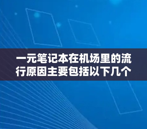 一元笔记本在机场里的流行原因主要包括以下几个方面