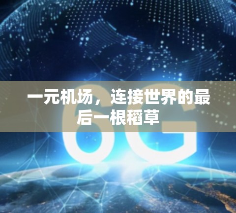 一元机场，连接世界的最后一根稻草