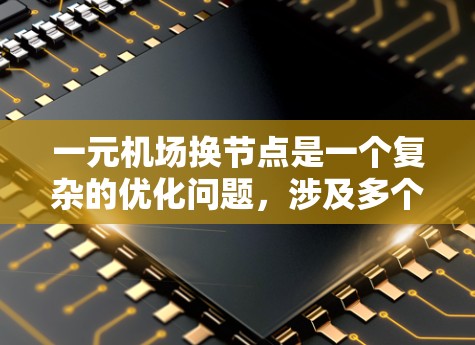 一元机场换节点是一个复杂的优化问题，涉及多个因素的综合考虑。以下是逐步的解决方案