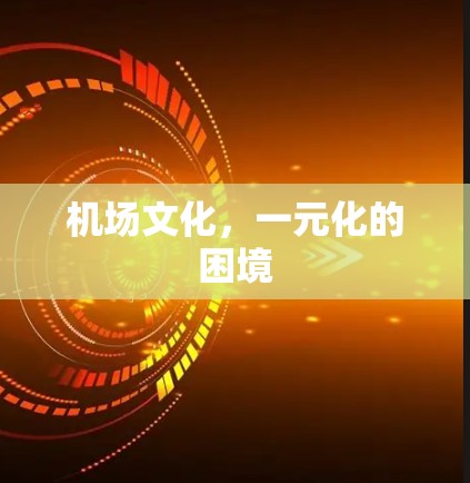 机场文化，一元化的困境