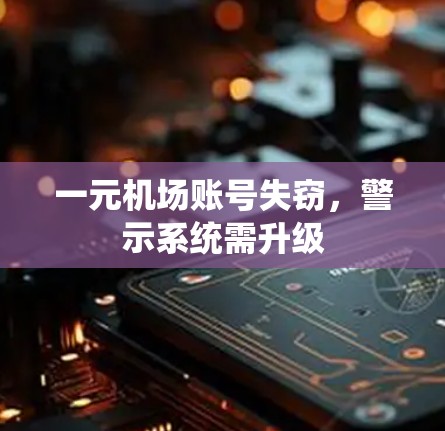 一元机场账号失窃，警示系统需升级