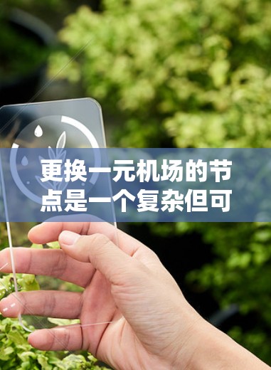 更换一元机场的节点是一个复杂但可行的过程，涉及多个因素和步骤。以下是一个详细的步骤指南