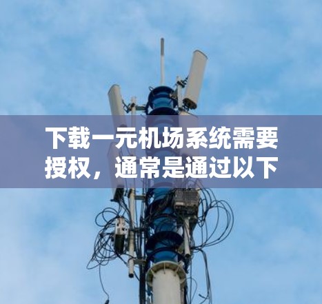 下载一元机场系统需要授权，通常是通过以下方式进行的