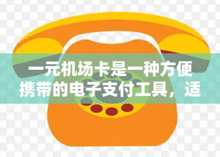 一元机场卡是一种方便携带的电子支付工具，适合在机场、车站或医院等场合使用。以下是使用一元机场卡的详细指南