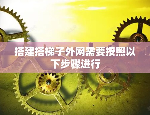 搭建搭梯子外网需要按照以下步骤进行
