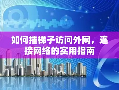 如何挂梯子访问外网，连接网络的实用指南