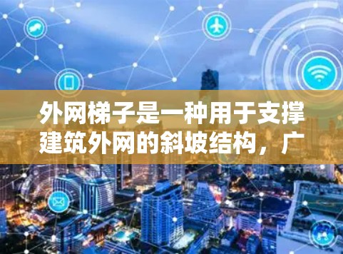 外网梯子是一种用于支撑建筑外网的斜坡结构，广泛应用于屋顶、外墙和桥梁等建筑中，以防止外网倾斜或滑落。以下是关于外网梯子的详细信息