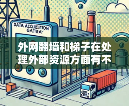 外网翻墙和梯子在处理外部资源方面有不同含义
