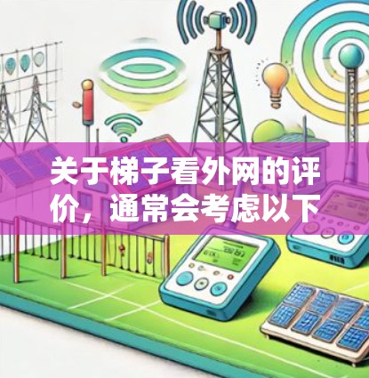 关于梯子看外网的评价，通常会考虑以下几个方面