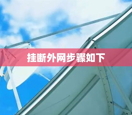 挂断外网步骤如下