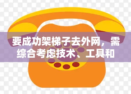 要成功架梯子去外网，需综合考虑技术、工具和安全措施，以下是一个清晰的步骤指南
