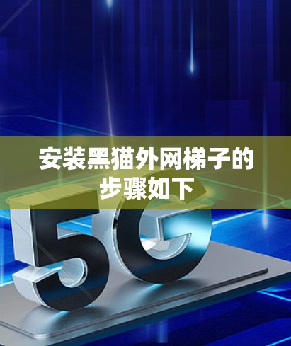 安装黑猫外网梯子的步骤如下